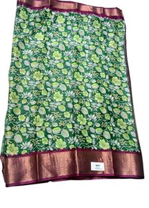 Designer Soft Dola Silk Saree with Blouse for Wedd