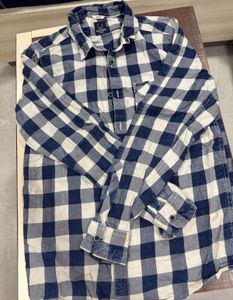 Checked Blue Shirt