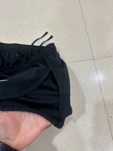 Unisex Nike Running Shorts with inner - Black