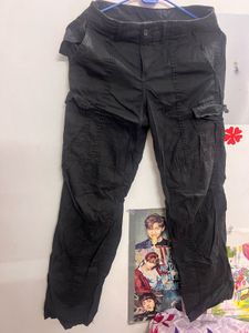 Black Cargo Pants