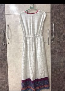 White Boho Dress