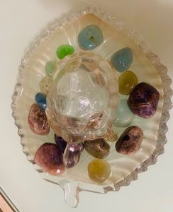 Crystal Turtle Good Luck Charm