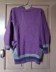Purple Pullover With Side Pockets💜💕