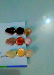 Geometric Hair Clip pack of 3