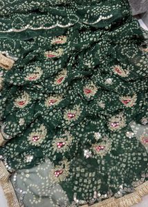 Bandhani Saree Select Any One Colour