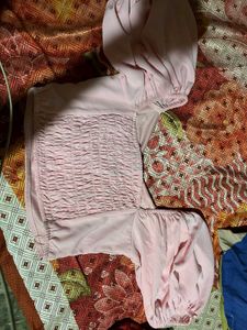 Pink cute top