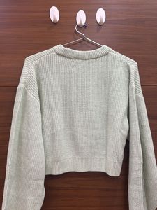 Mint Green Knit Sweater