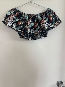 COOL AND CAUSAL BOTANICAL BEACH  CO-ORDS SET