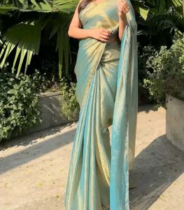 Elegant Blue Saree