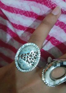 Rhinestone Rings - Size 17 &amp; 18