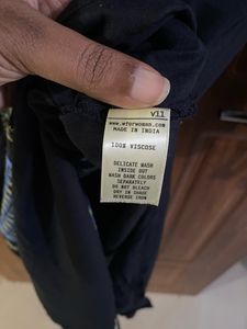 Black Kurta