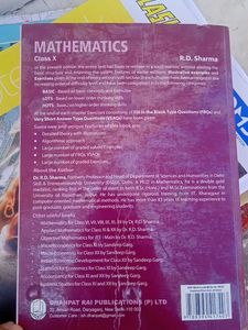 R.D. Sharma Mathematics Class X