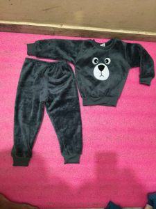 Adorable Bear Onesie - Baby Blue