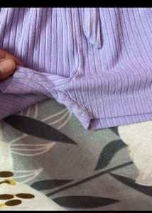 Cute Purple Babyhug Playsuit..!