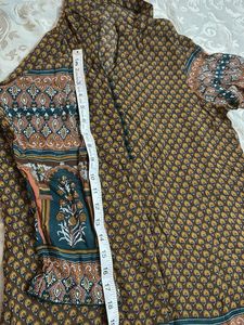 Vintage Patterned Kurta