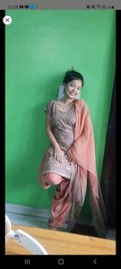 beautiful combo of 3 awesome suit ❤🤞 green  and yellow and peach for @shruti