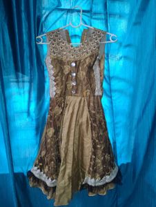 Embroidered Party Dress