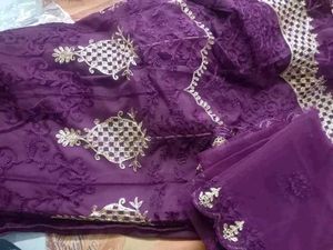 Self Design Embroidered Semi Stitched Lehenga Chol