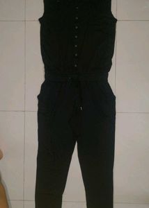 Lee Cooper Lace Buttoned Jumpsuit For Women