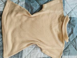 Ribbed Polo Top - Casual Style