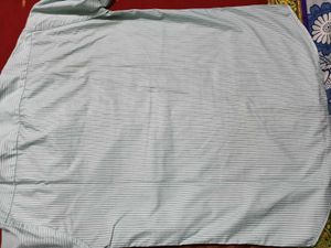 LessUsed LightOliveGreen WithWhiteSripes Shirt
