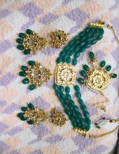 🆕️😍Bridal Original Kundan Set [Combo]