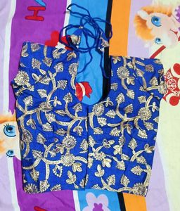 Beautiful Embroidery  Work Design  Blouse