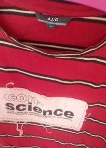 Red striped tshirt ❤️