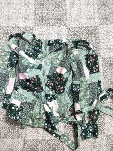 Floral Patchwork Blouse