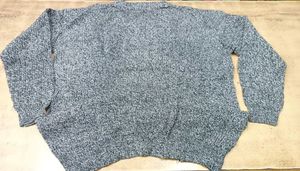 Stylish Gray Zipper Sweater