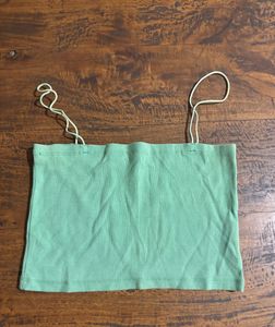 Zara Green Tank Top