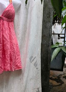 7156 SEXY CORAL PARTY DRESS