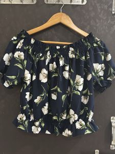 Floral Off-the-Shoulder Top