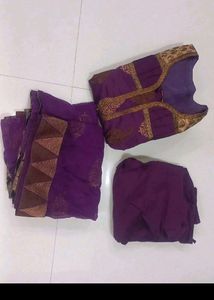 Purple Heavy Salvar Suit Sale