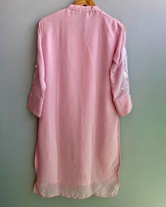 Pakistani 3 Piece Baby Pink Suit Set