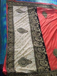 Embroidered Saree