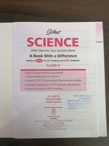Golden Science Class X - CBSE Reference Book