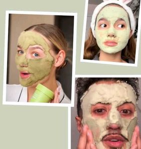 Viral Korean P.CALM Holy Basil Bubble Deep Mask