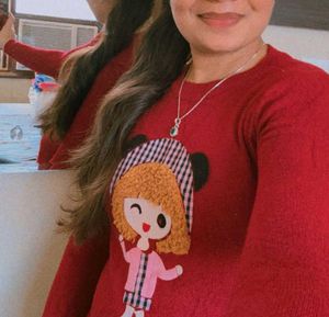 Cute Graphic Sweater