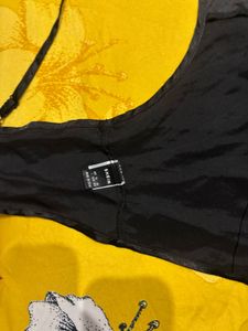 Trendy Plaid Mini Skirt &amp; Satin top(NO COINS)