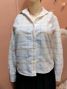 White Full Sleeves Shirt