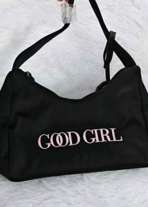 GOOD GIRL Black Shoulder Bag