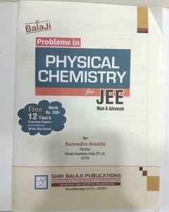 Problems in Physical Chemistry for JEE