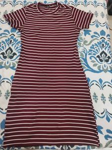 Striped T-Shirt Dress