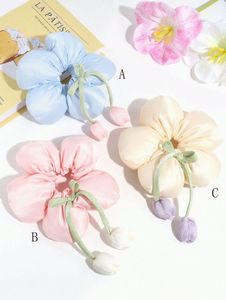 Daisy Puff Tulip Scrunchies