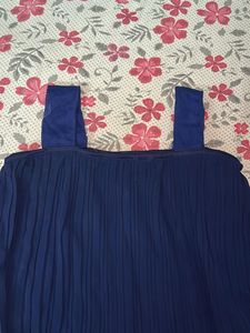 Blue Cape Top