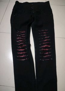 Ripped Black Jeans