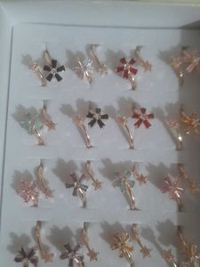 Floral Gemstone Rings