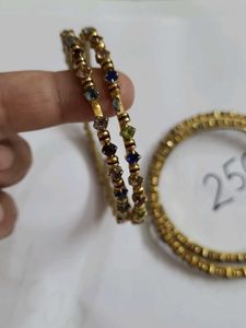 Metal With Multicolour Diamond