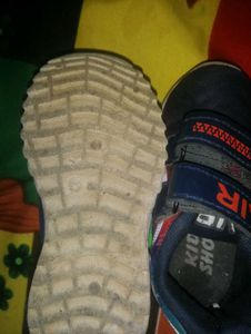 Kids' Blue 'Air' Sneakers